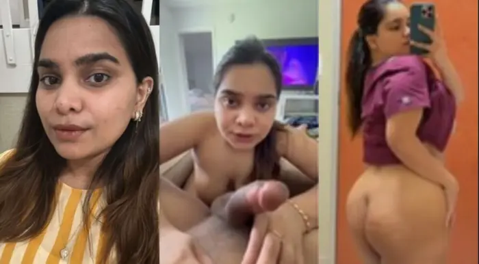 Beautiful BigAss Tanker Gf Blowjob Hard Doggy Fuck MMS Video
